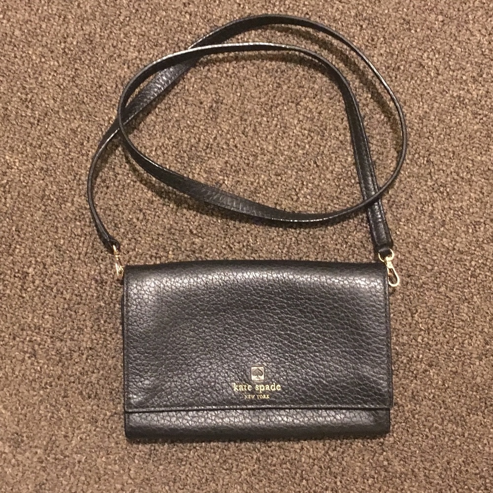 Kate Spade leather crossbody/clutch